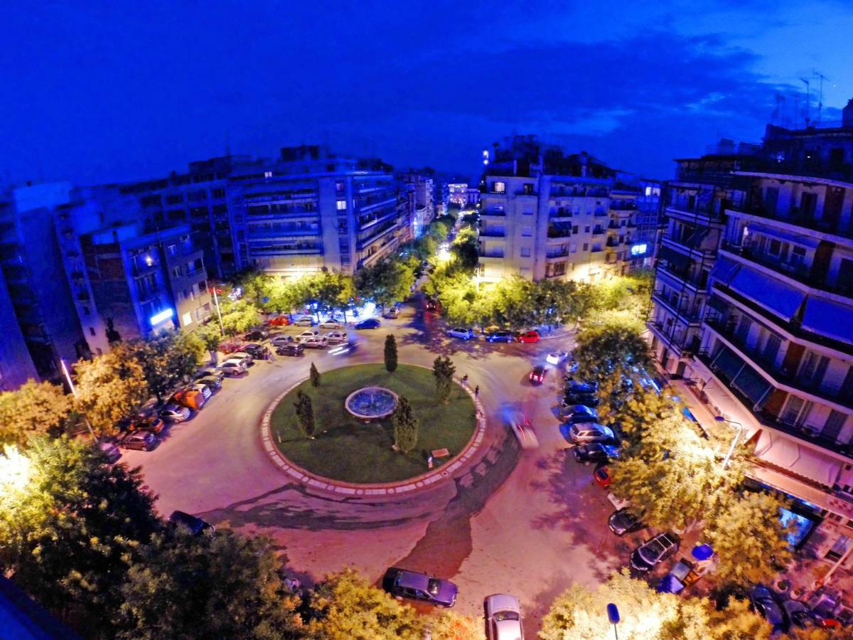 Antigonidon Skyline View Penthouse Apartman Szaloniki Kültér fotó